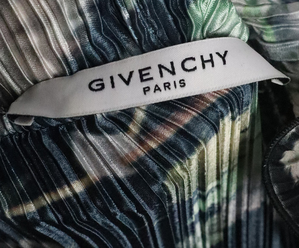Givenchy Floral Print Pleated Dress 3