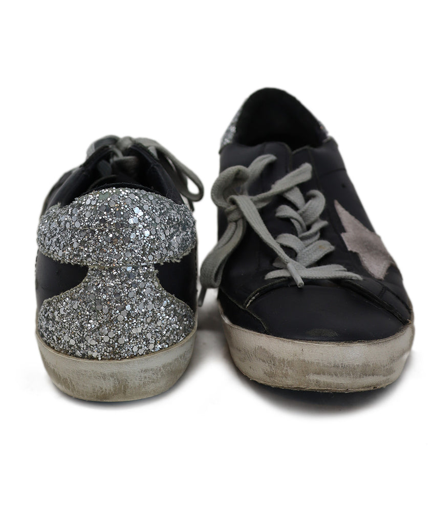 Golden Goose Black Leather Sneakers 2