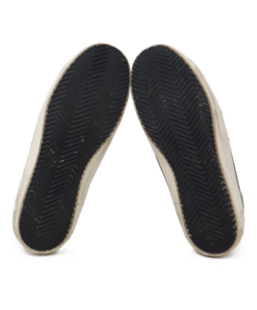 Golden Goose Black Leather Sneakers 4