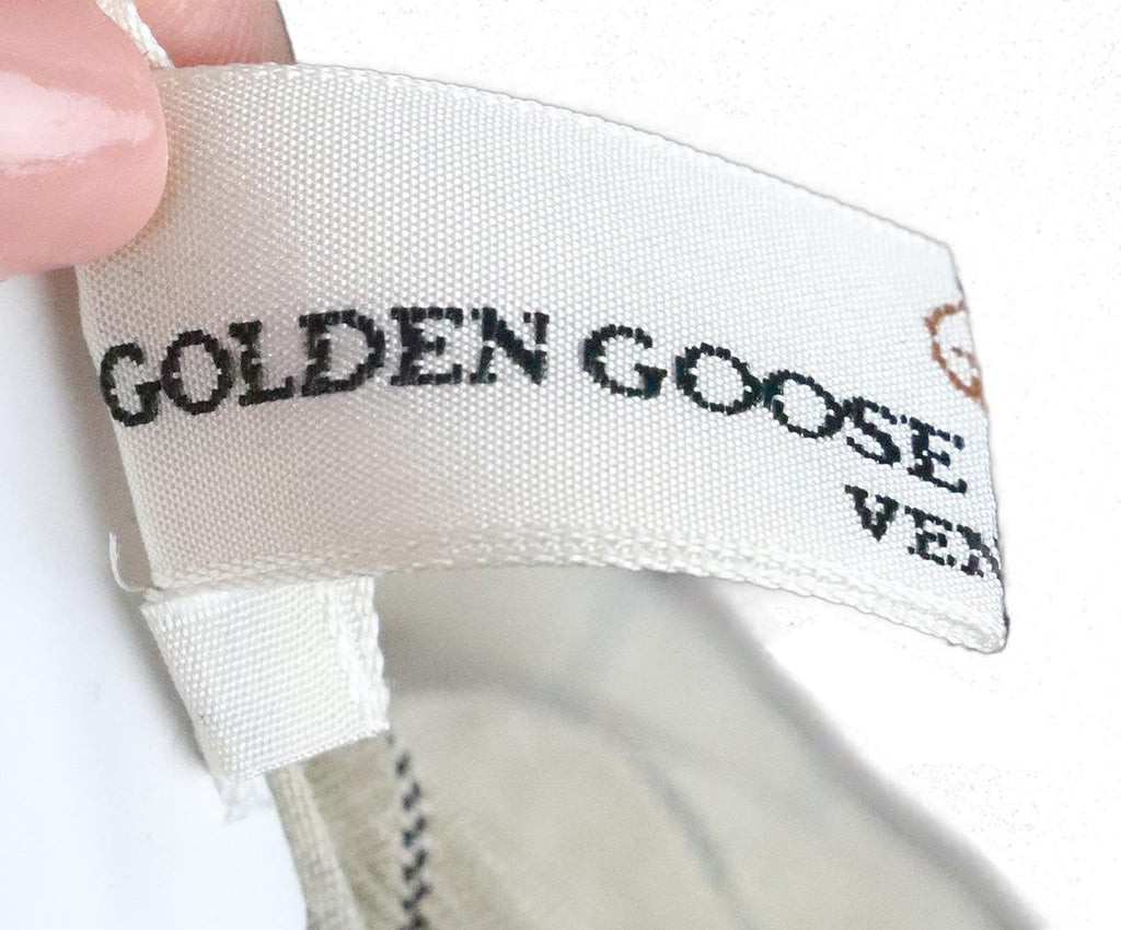Golden Goose Khaki & Black Striped Dress sz 4 - Michael's Consignment NYC