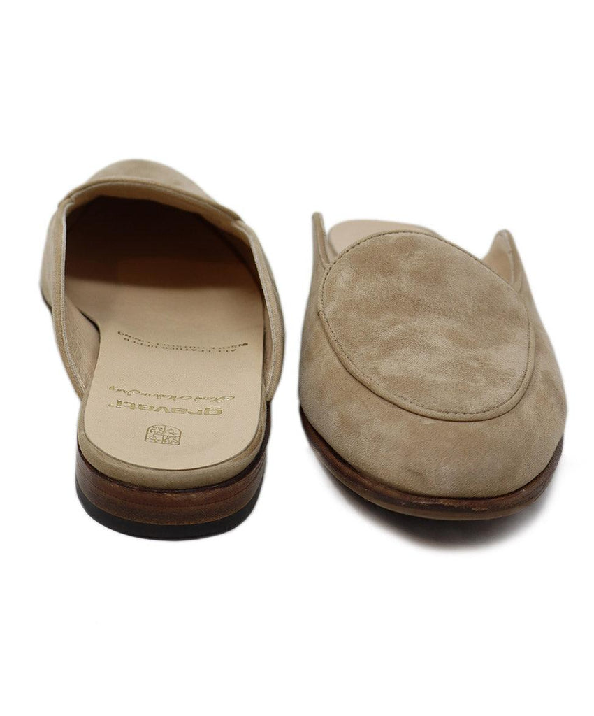Gravati Tan Suede Mules 2