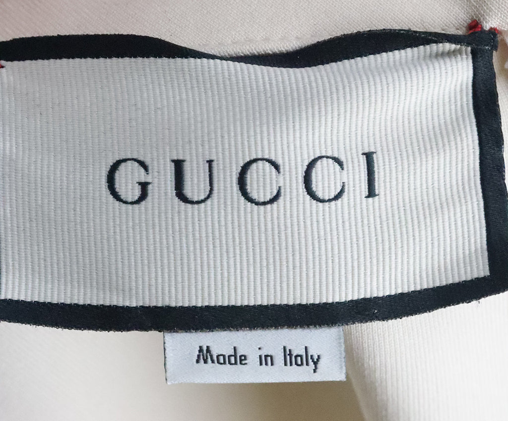 Gucci Beige & Black Velvet Dress 3