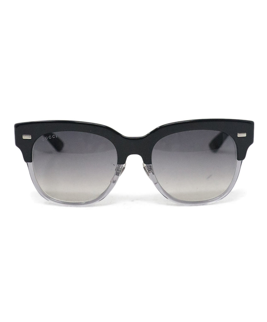 Gucci Black Plastic Sunglasses 
