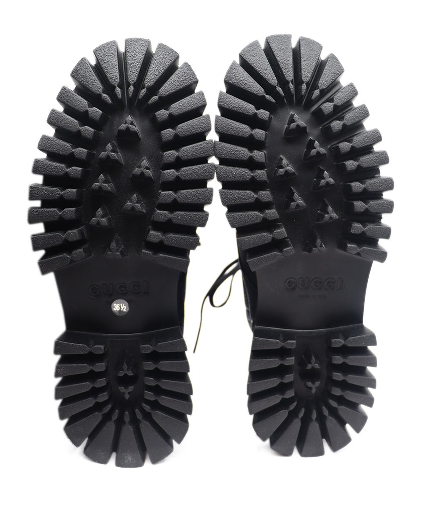 Gucci Black Combat Boot 4