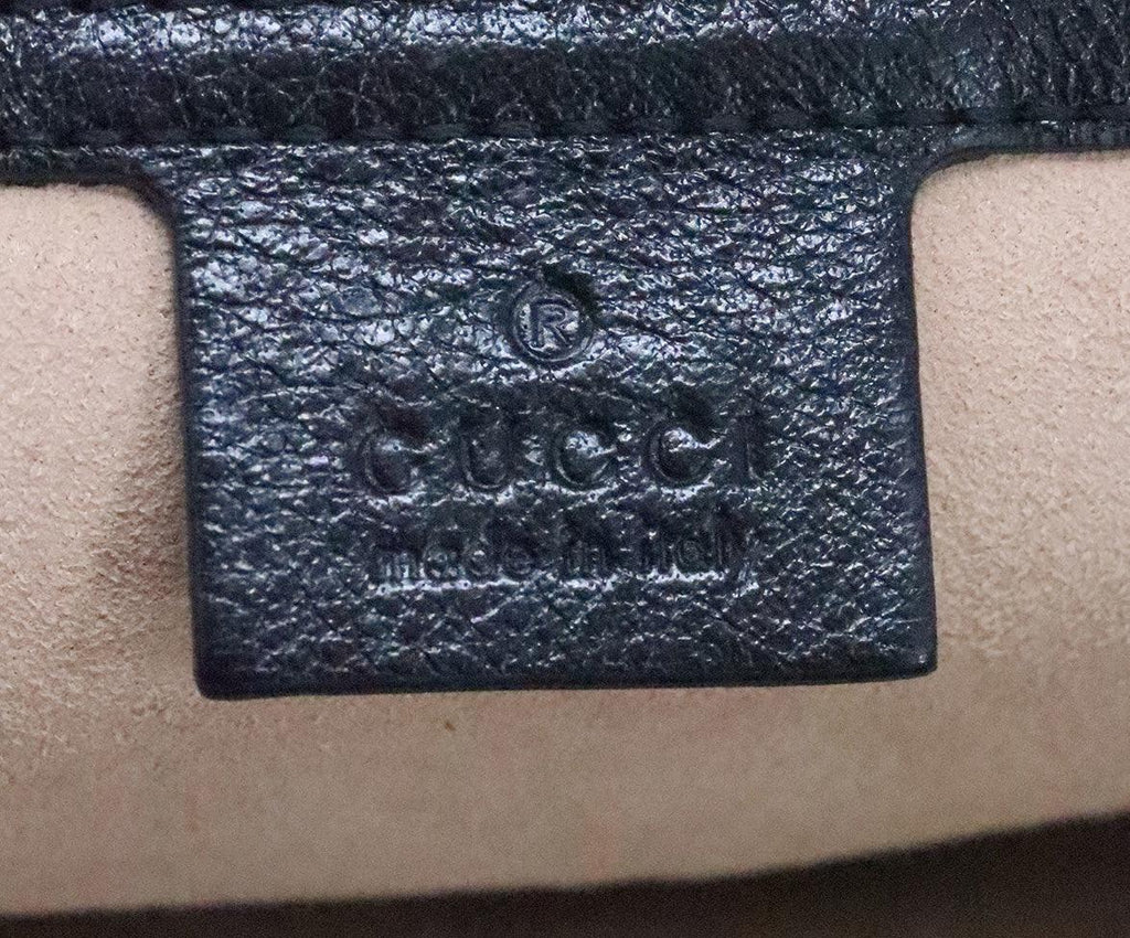 Gucci Black Leather Medium Rebelle Satchel 6