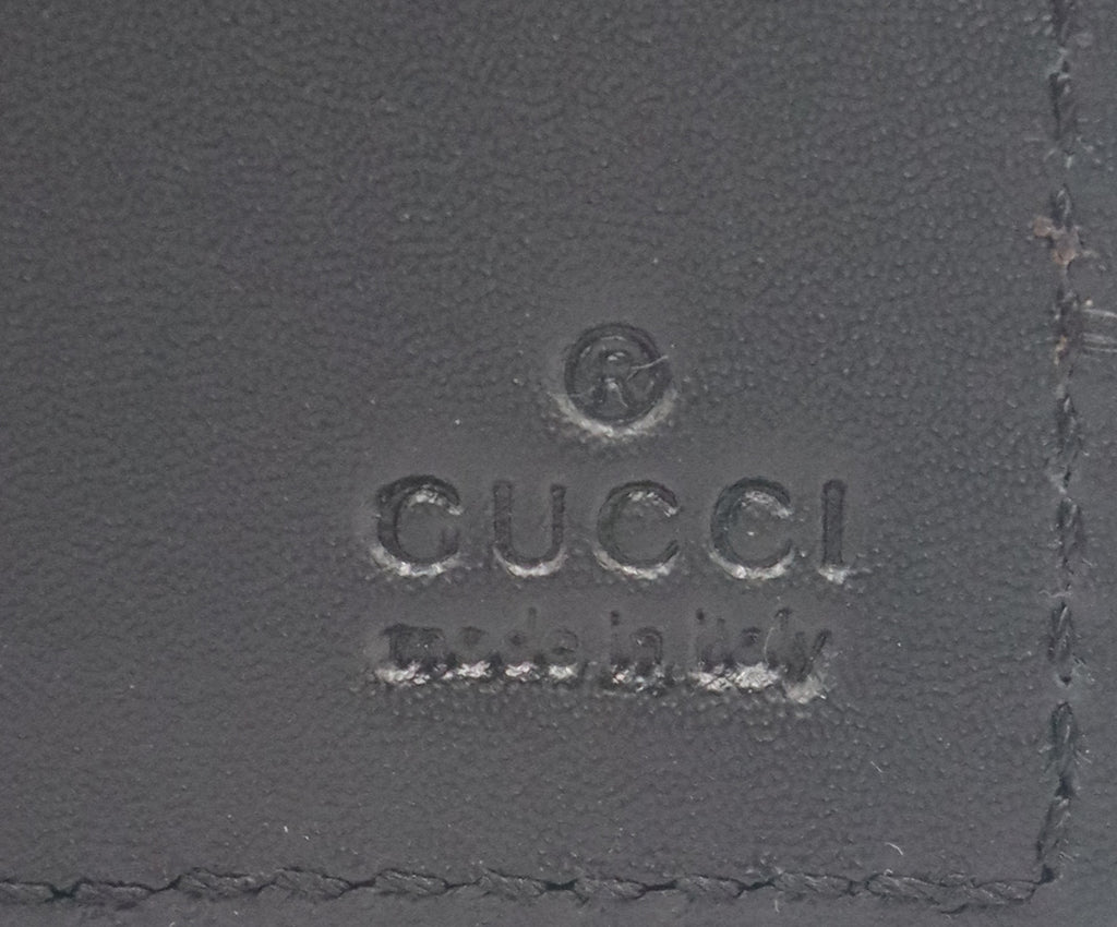 Gucci Black Leather Wallet 4