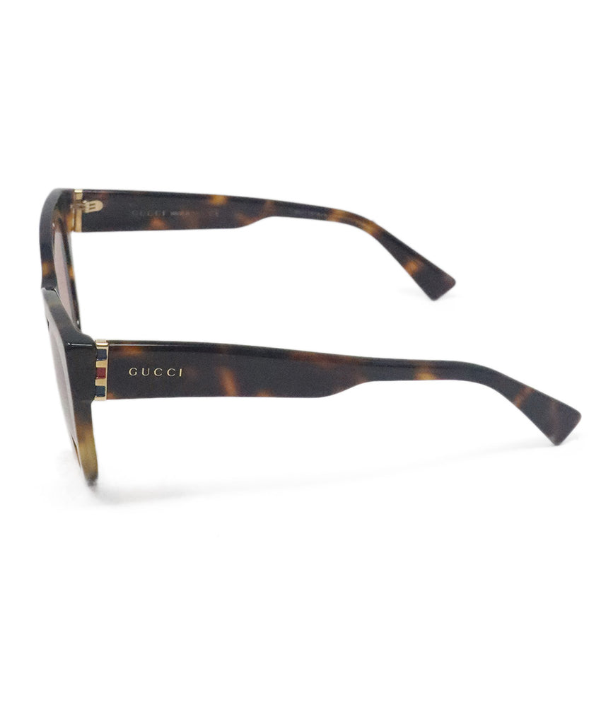 Gucci Brown Tortoise Shell Sunglasses 3