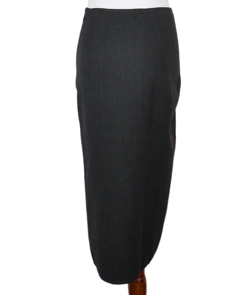 Gucci Grey Wool Skirt 1