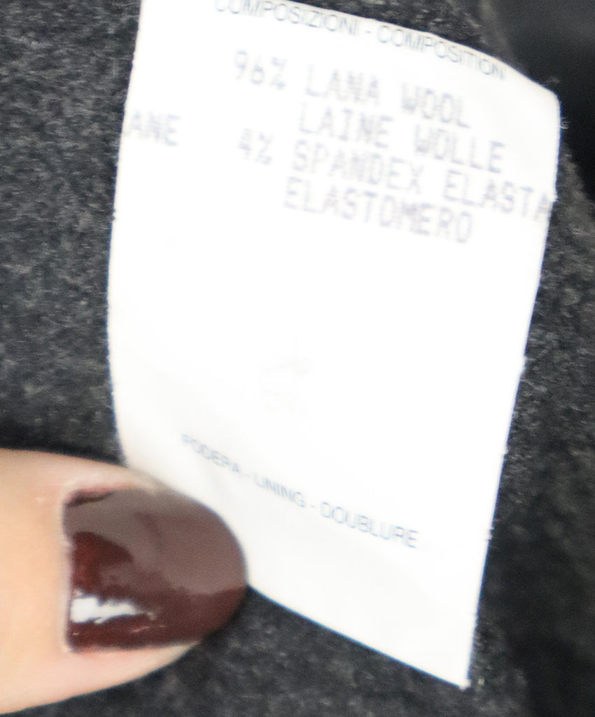 Gucci Grey Wool Skirt 4