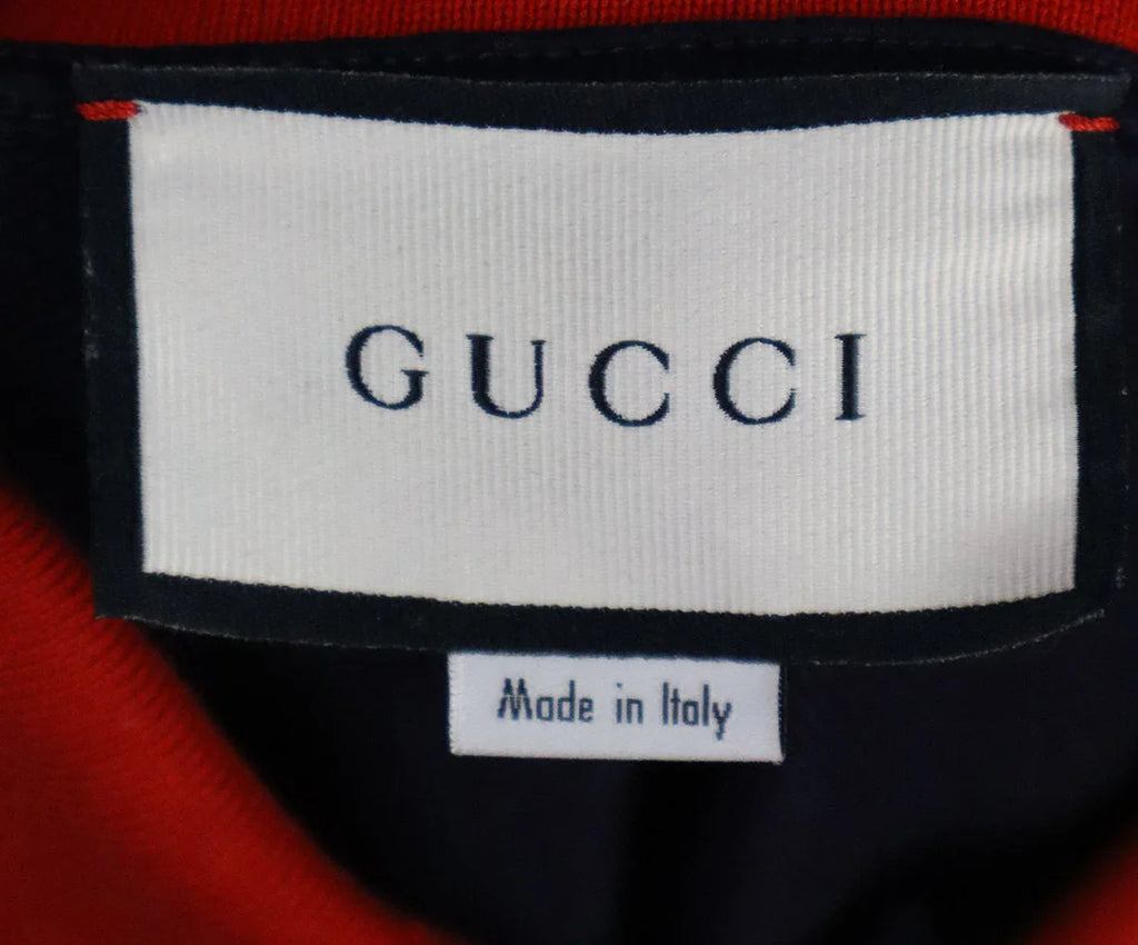 Gucci Navy & Red Cotton Polo sz 4 - Michael's Consignment NYC