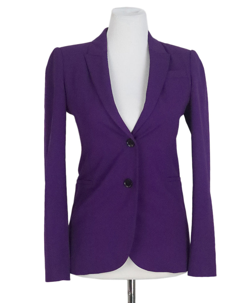 Gucci Purple Wool Jacket 