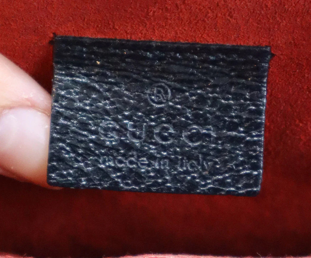 Gucci Black Leather Bamboo Handle Bag - Michael's Consignment NYC