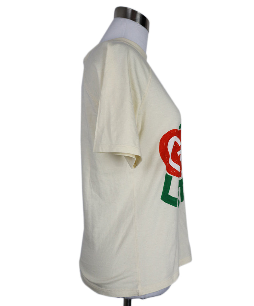 Gucci Cherry Print Cotton T-Shirt 1