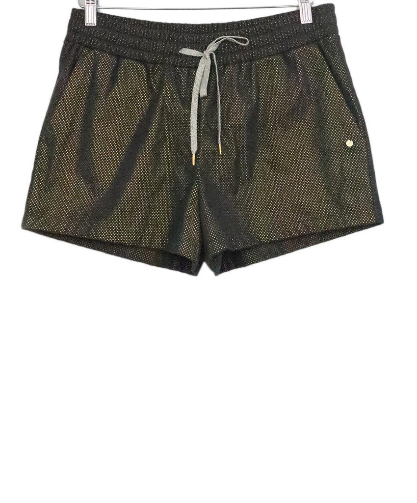 Hanro Grey & Gold Shorts sz 6 - Michael's Consignment NYC