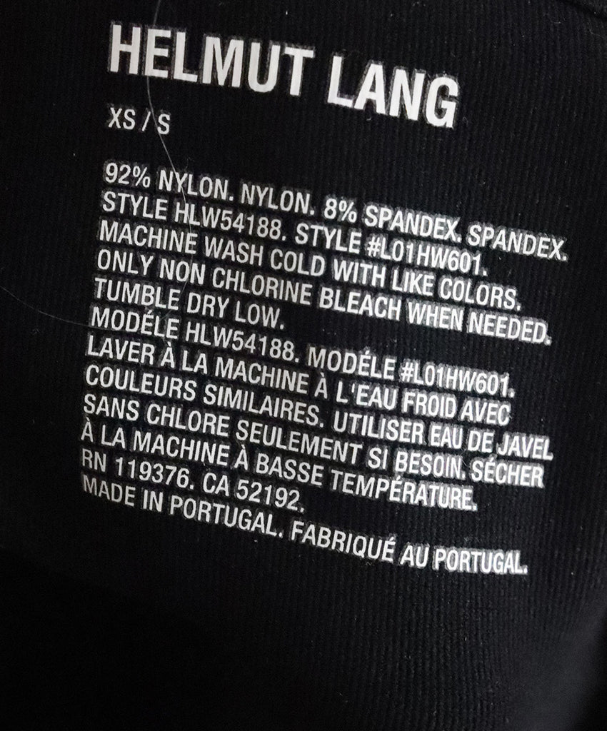 Helmut Lang Black Nylon Dress 3