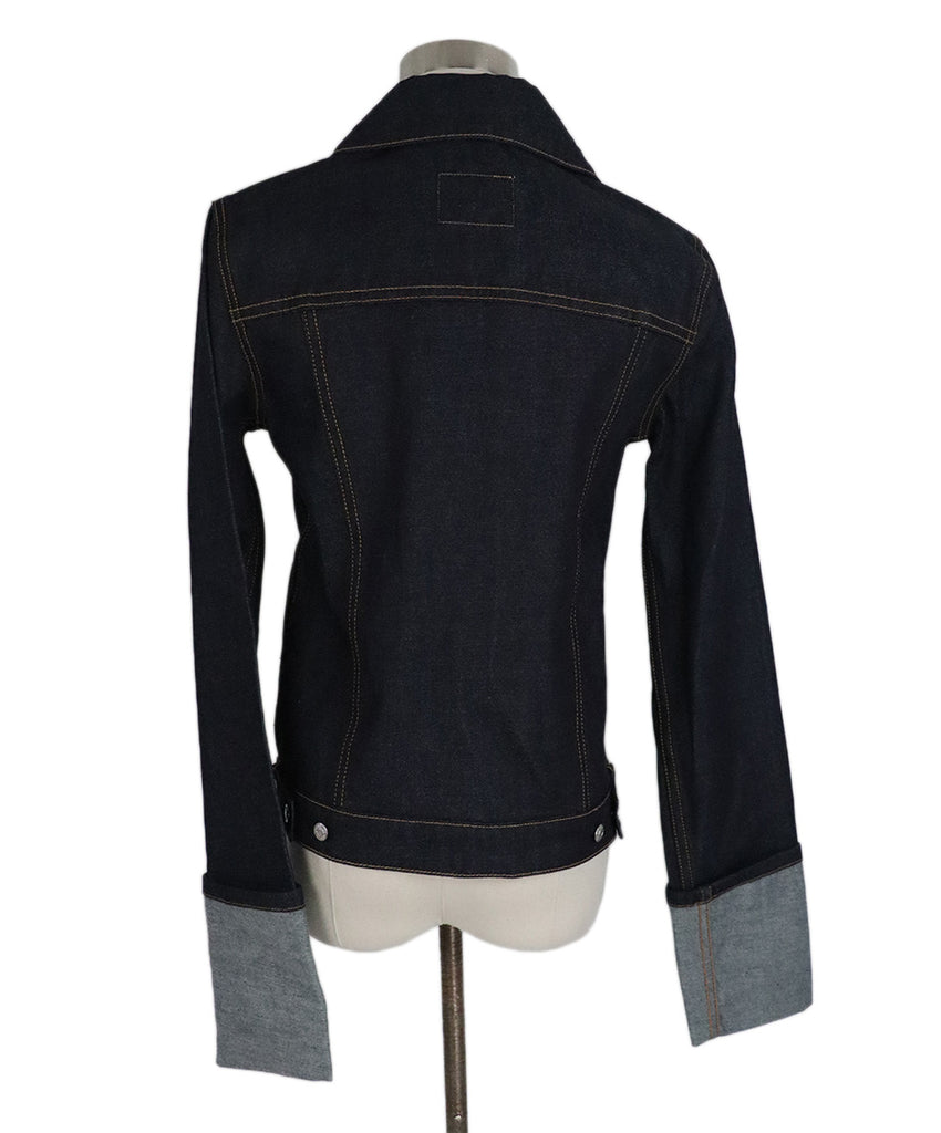 Helmut Lang Blue Denim Cotton Jacket 2