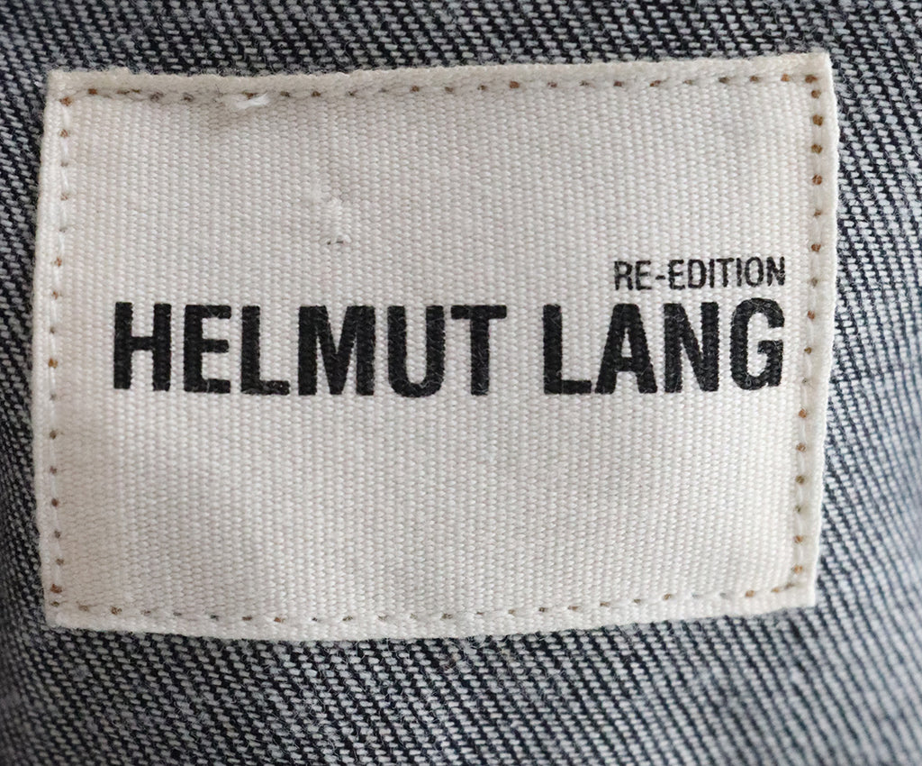 Helmut Lang Blue Denim Cotton Jacket 3