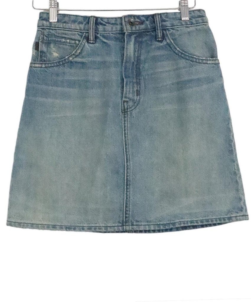 Helmut Lang Denim Mini Skirt sz 0 - Michael's Consignment NYC