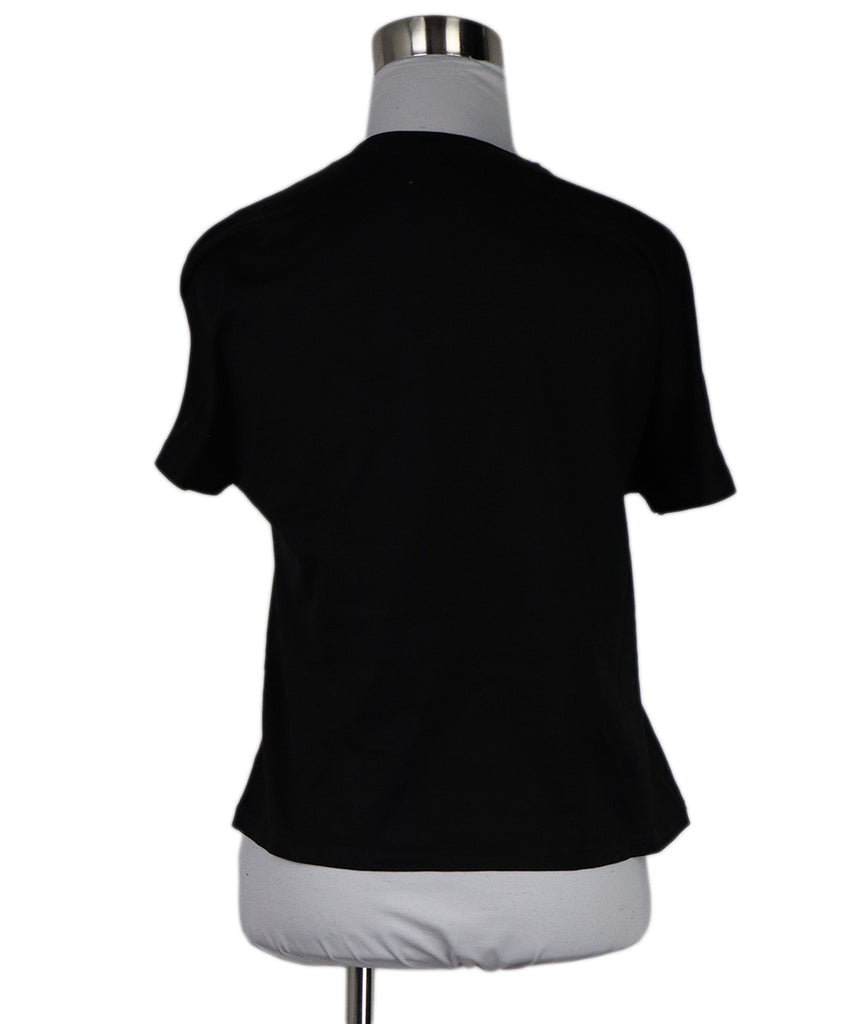 Hermes Black Cotton T-Shirt 2