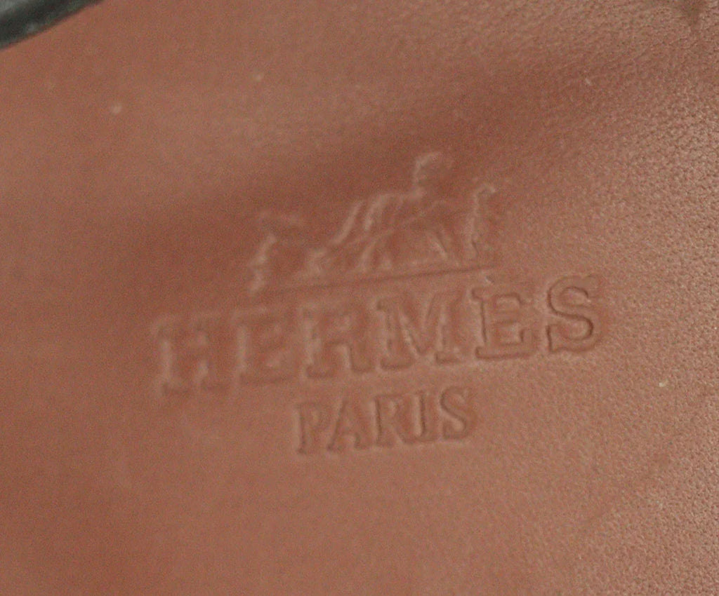 Hermes Blue Denim Sandals sz 7.5 - Michael's Consignment NYC