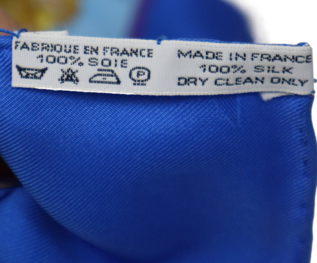 Hermes Emblemes de L'Europe Print Scarf 2