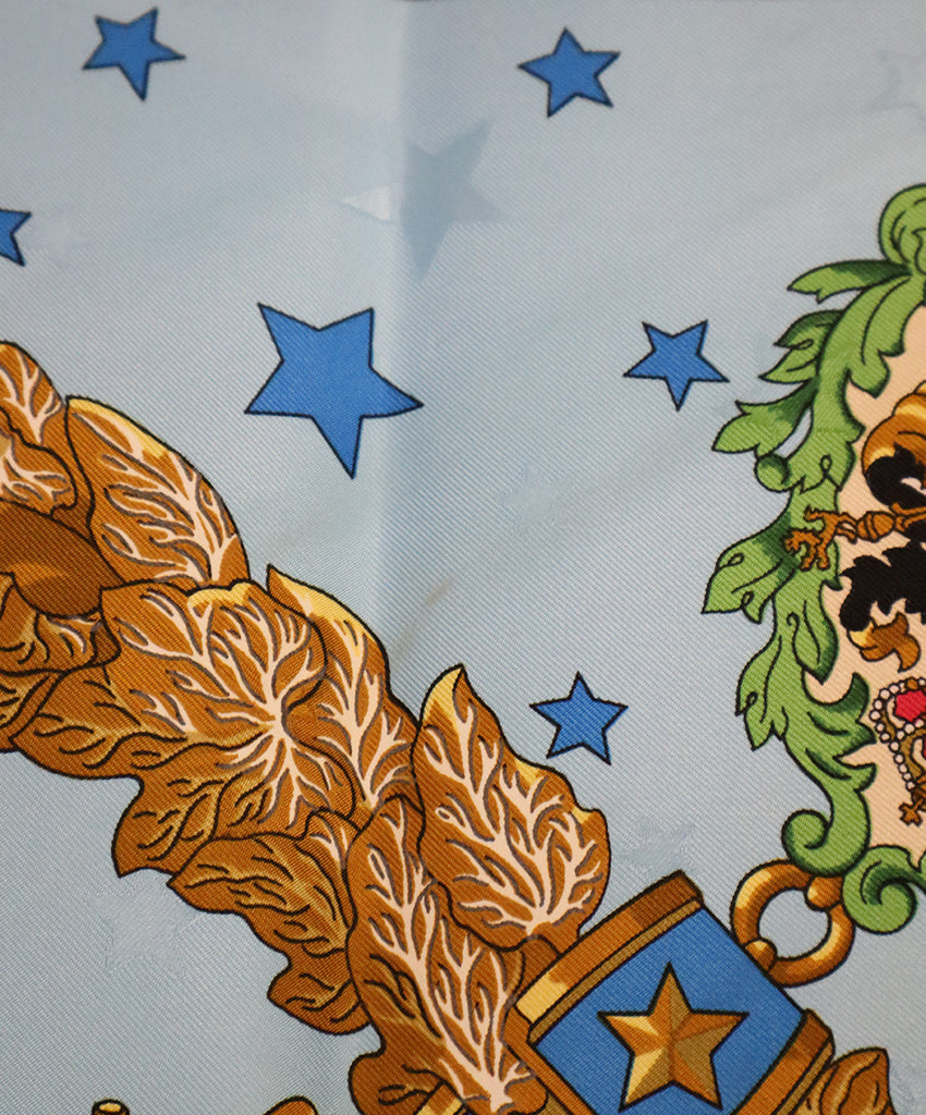 Hermes Emblemes de L'Europe Print Scarf 4