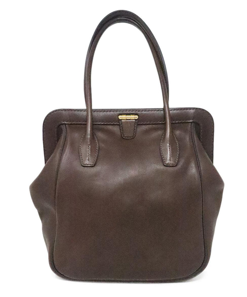 Hermes Brown Leather Convoyeur Bag - Michael's Consignment NYC