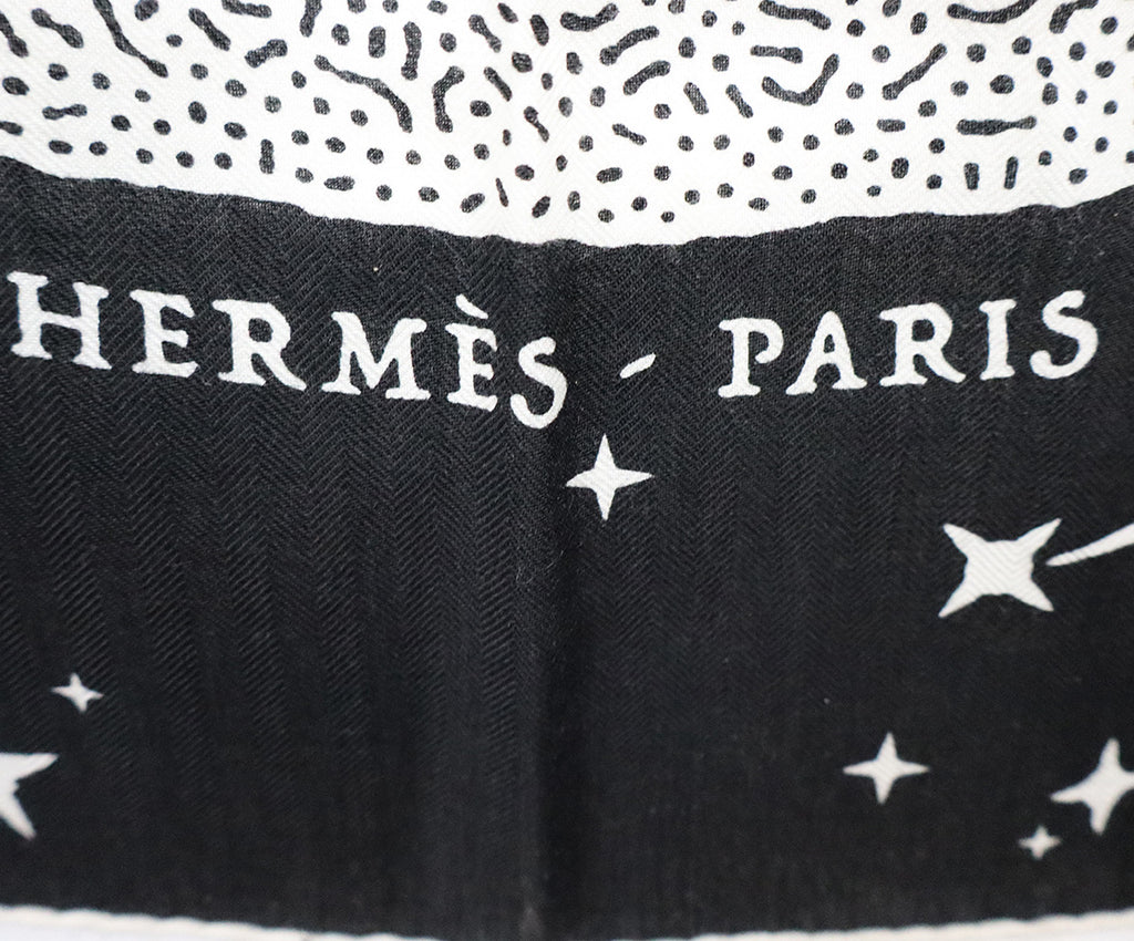 Hermes Clair de Lune Cashmere & Silk Shawl 4