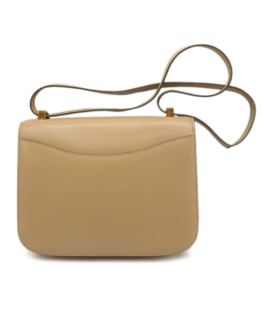 Hermes Constance Beige Leather Bag 2
