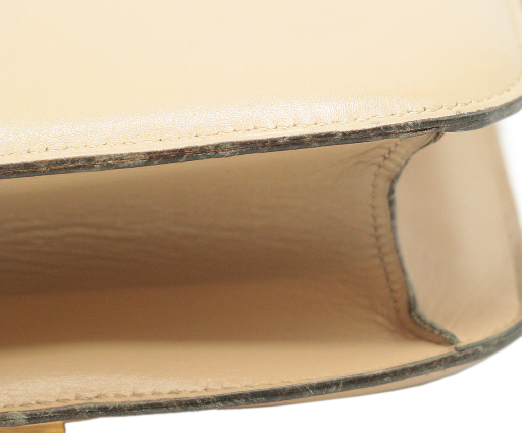 Hermes Constance Beige Leather Bag 11
