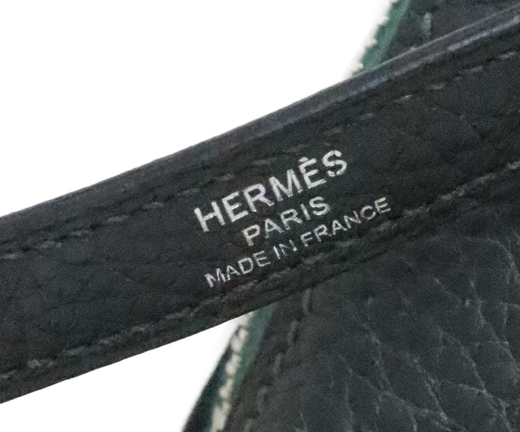Hermes Dark Green Leather Bolide 31 Bag - Michael's Consignment NYC