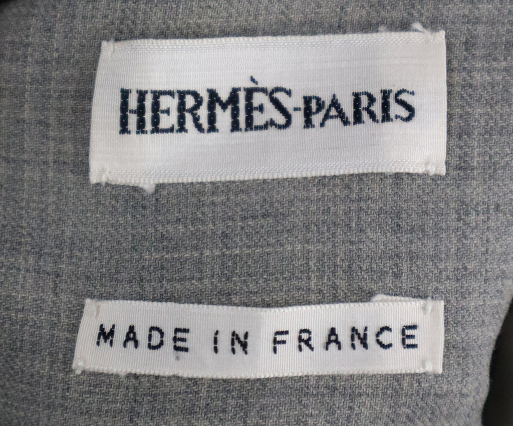 Hermes Grey Wool Top 3