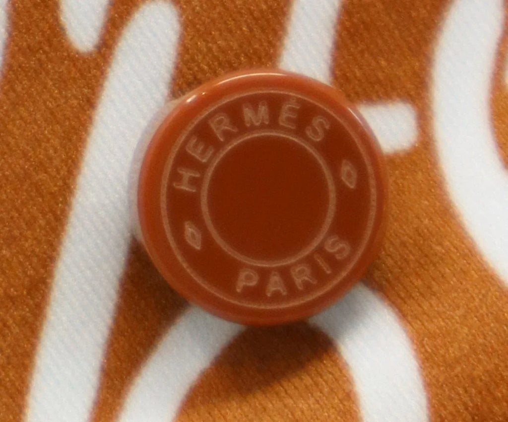 Hermes Beige Canvas Calvi Seashell Hat - Michael's Consignment NYC