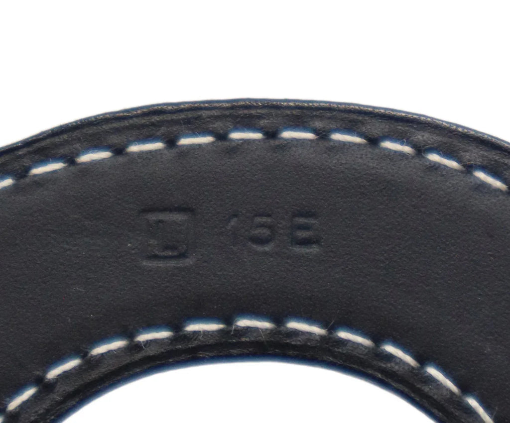 Hermes Brown Horn & Black Leather Isidore Necklace - Michael's Consignment NYC