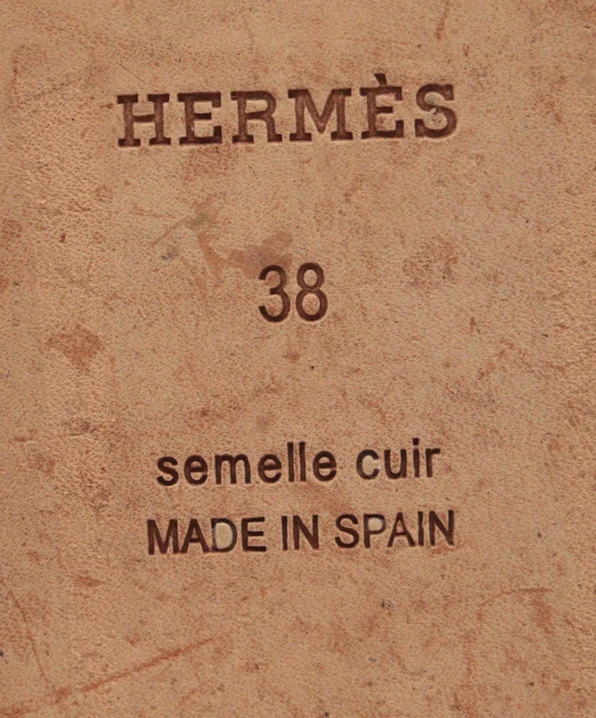 Hermes Multicolored Woven Leather Espadrilles Sandals sz 8 - Michael's Consignment NYC