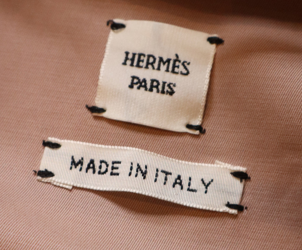 Hermes Nude Pink Cotton Dress 3