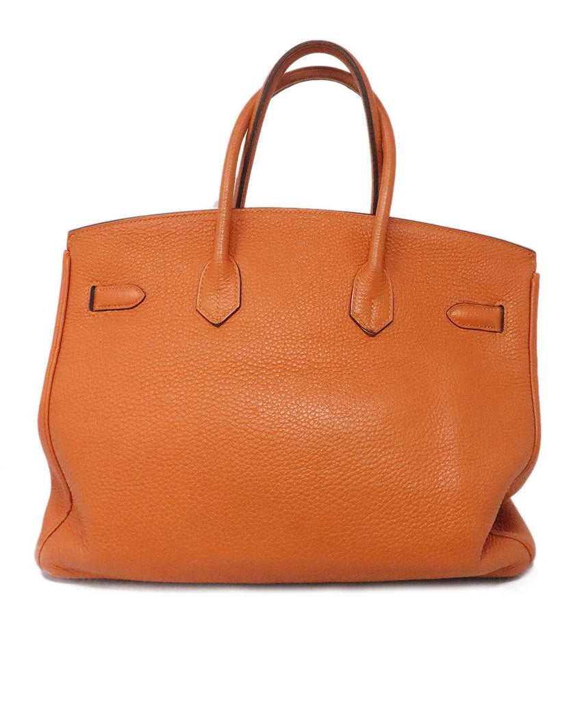Hermes Orange Birkin Bag 2