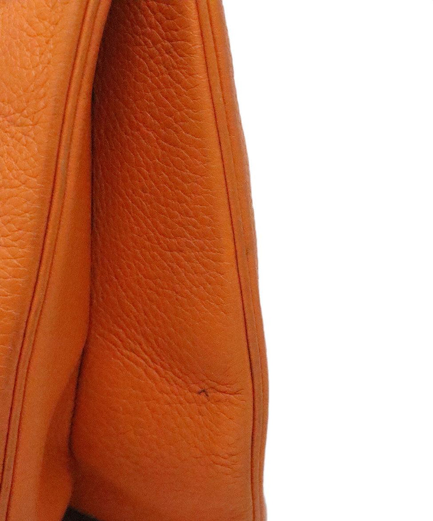 Hermes Orange Leather Gao Hobo Bag - Michael's Consignment NYC
