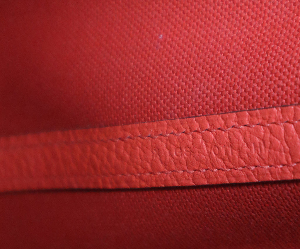 Hermes Red 30cm Garden Party Tote 7