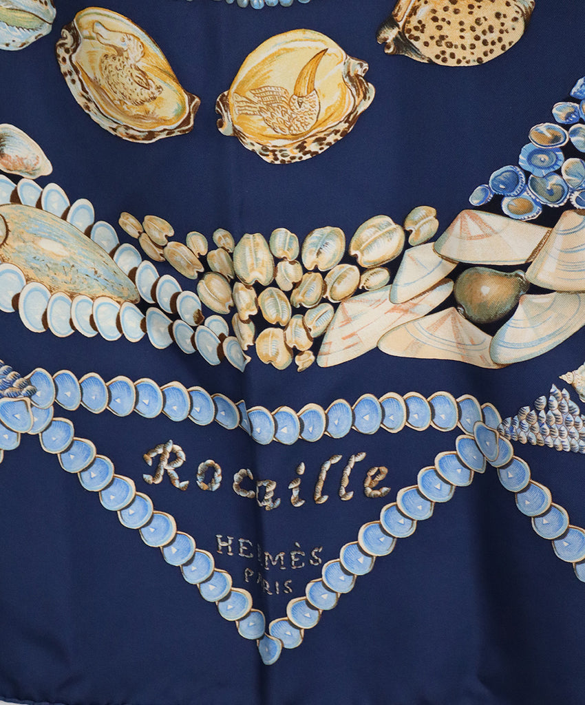 Hermes Shell Print Scarf 3
