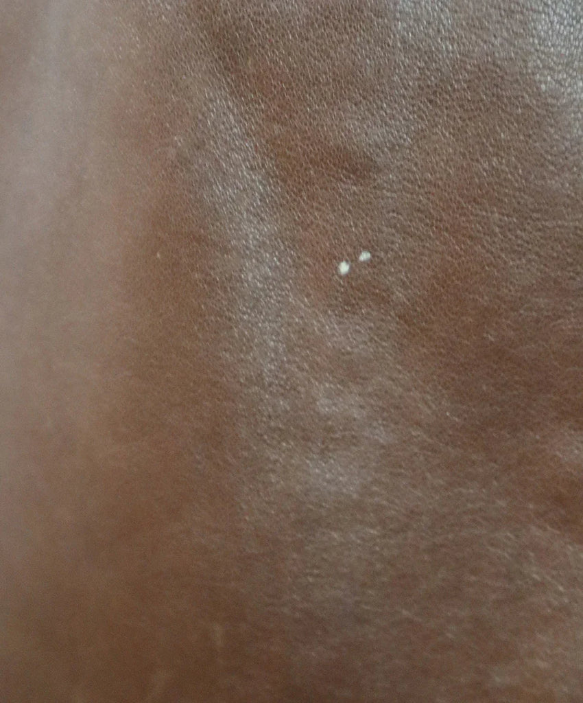 Hermes Brown Leather Skirt sz 4 - Michael's Consignment NYC