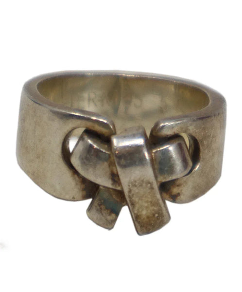 Hermes Sterling Silver Ring l Michael's Luxury Consignment