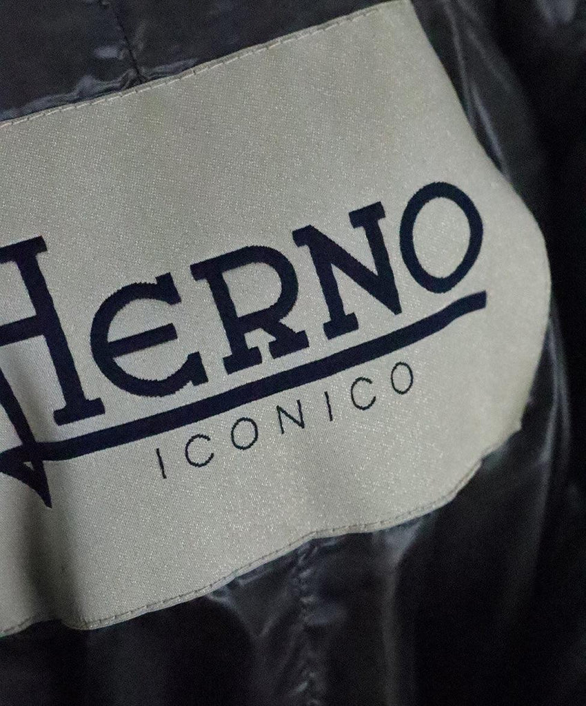 Herno Grey Nylon Down Coat sz 4 - Michael's Consignment NYC