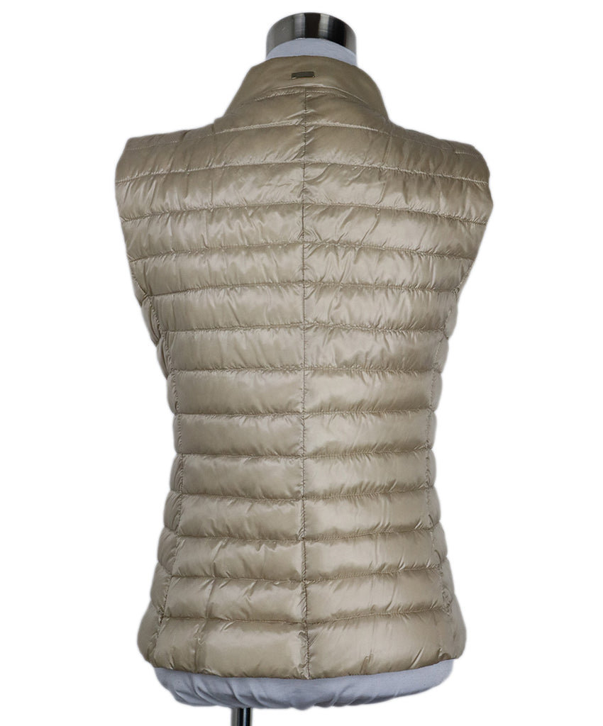 Herno Tan Down Puffer Vest 2