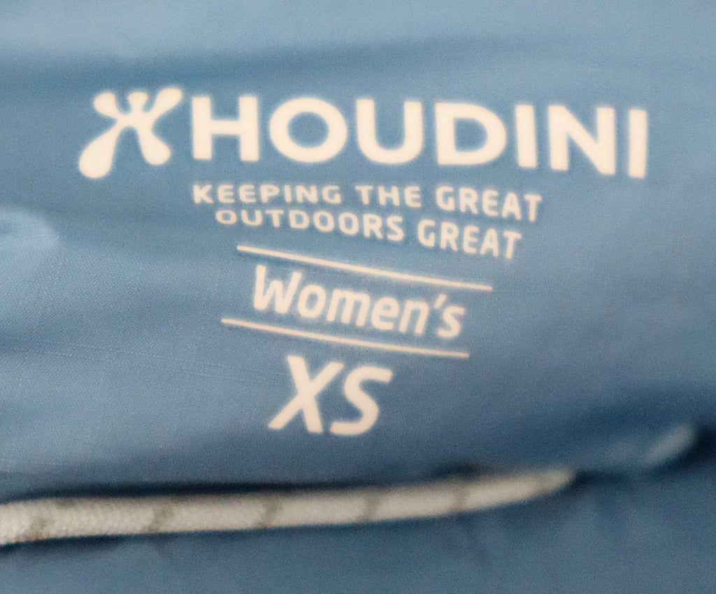 Houdini Blue Nylon Down Lining Coat 3