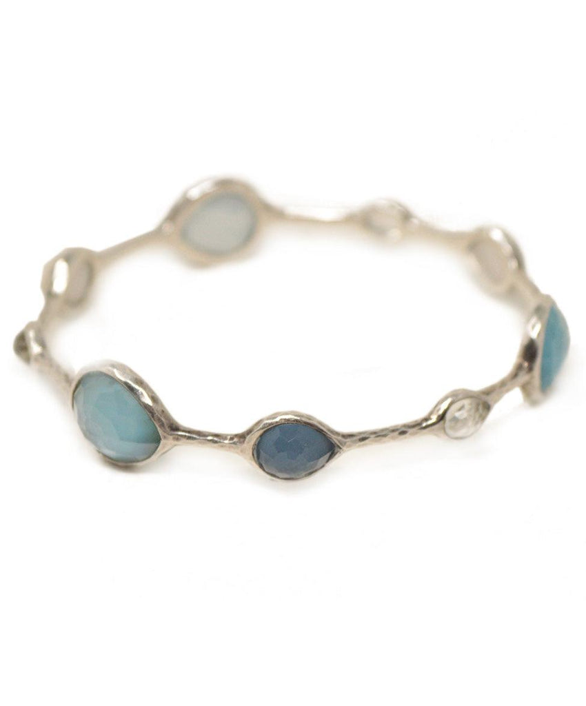 Ippolita Sterling Silver & Blue Stone Bracelet - Michael's Consignment NYC