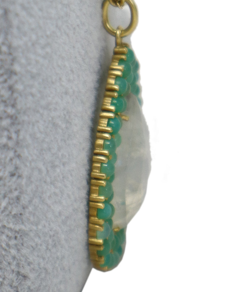 Irene Neuwirth Green Chrysoprase & Moonstone Necklace 1