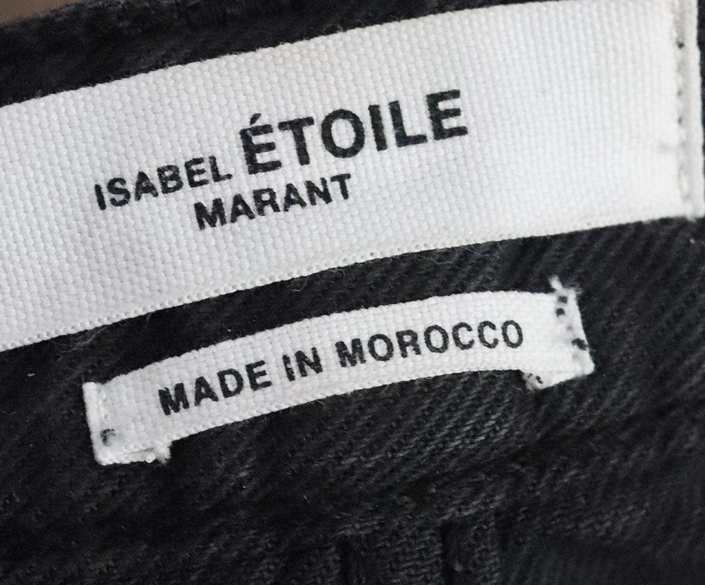 Isabel Marant Black Denim Shorts 2