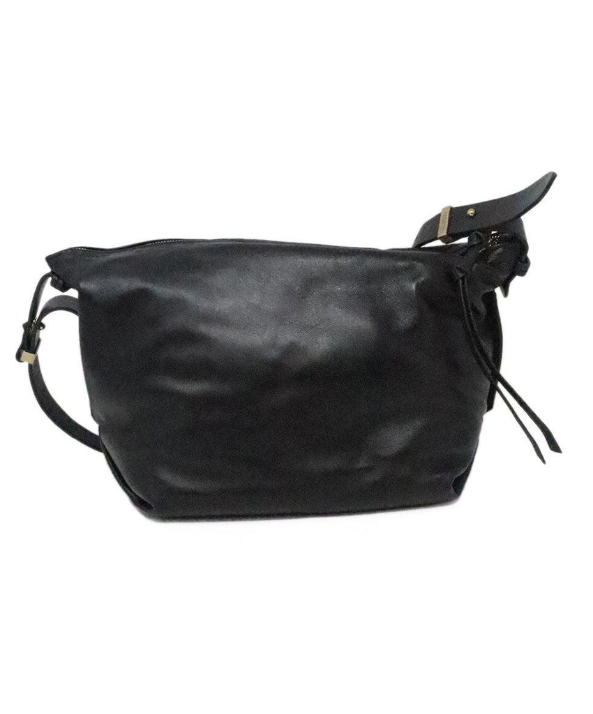 Isabel Marant Black Leather Leyden Shoulder Bag - Michael's Consignment NYC