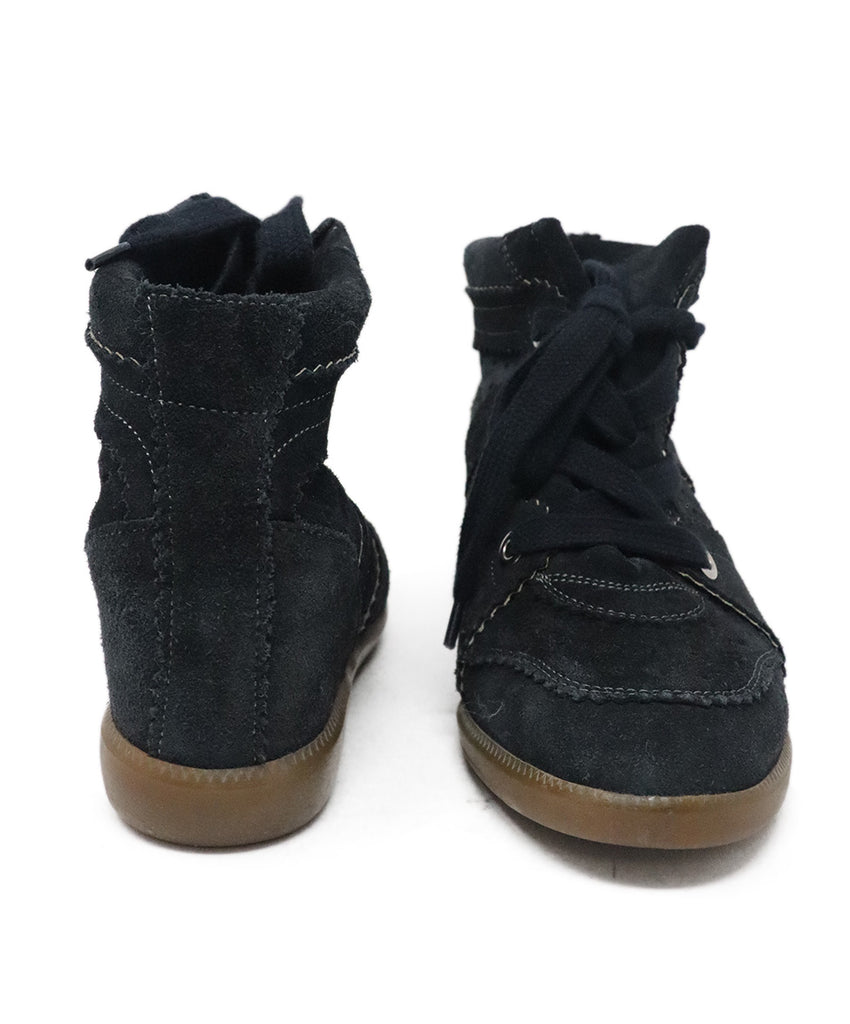Isabel Marant Black Suede Sneakers 2